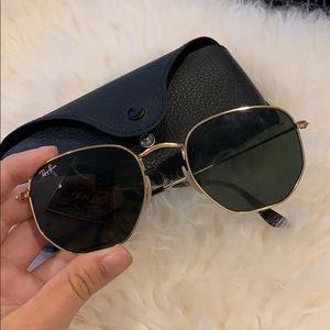Ray-Ban hexagonal flat lenses sunglasses